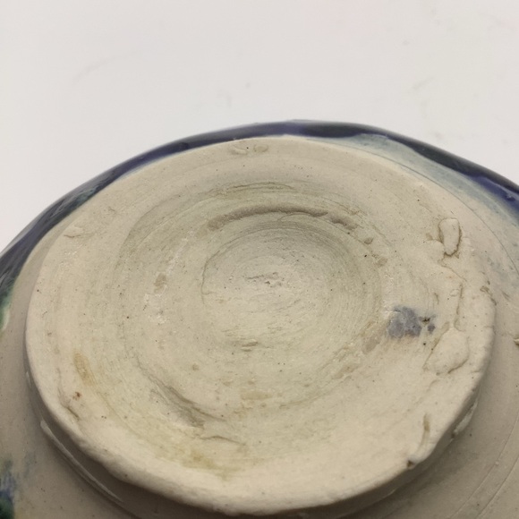 Dark Blue Pottery Lidded Bowl/Container - Picture 9 of 9